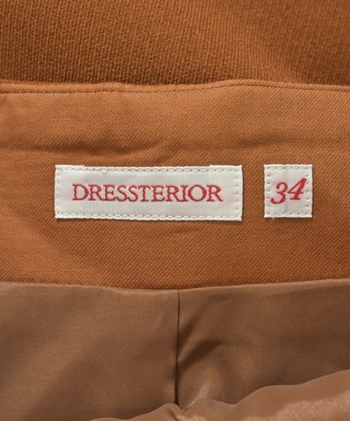 DRESSTERIOR（ドレステリア）ひざ丈スカート 茶 サイズ:34(XS位) レディース/2200610715082