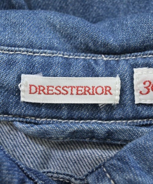 DRESSTERIOR（ドレステリア）カジュアルシャツ 青 サイズ:36(S位) レディース/2200615728025