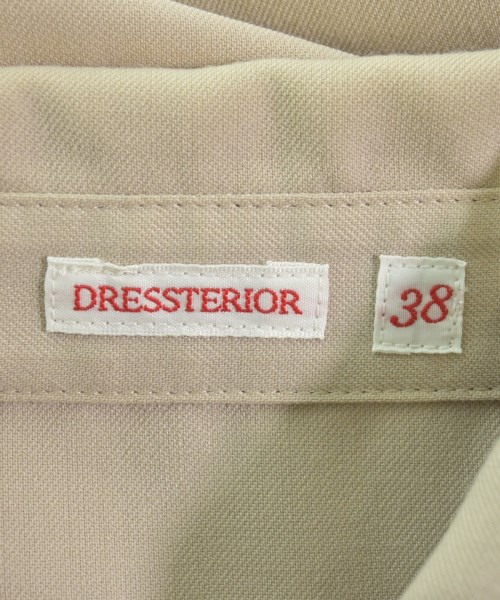 DRESSTERIOR（ドレステリア）カジュアルシャツ ベージュ サイズ:38(M位) レディース/2200616195031