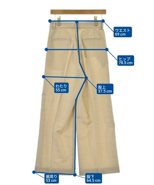 DRESSTERIOR（ドレステリア）スラックス ベージュ サイズ:38(M位) レディース/2200616195048