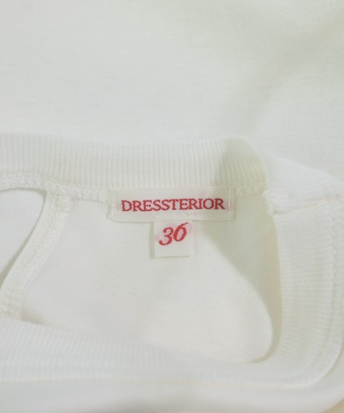 DRESSTERIOR（ドレステリア）Tシャツ・カットソー 白 サイズ:36(S位) レディース/2200616495087