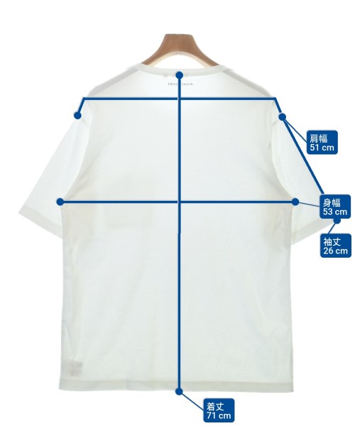 DRESSTERIOR（ドレステリア）Tシャツ・カットソー 白 サイズ:M メンズ/2200616796108