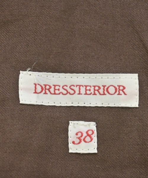 DRESSTERIOR（ドレステリア）スラックス 茶 サイズ:38(M位) レディース/2200614367010
