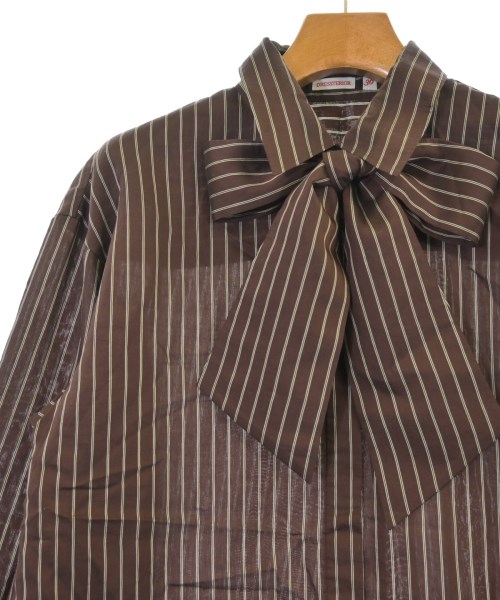 DRESSTERIOR（ドレステリア）カジュアルシャツ 茶 サイズ:36(S位) レディース/2200617815037