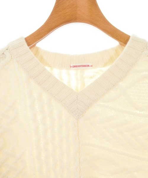 DRESSTERIOR（ドレステリア）ニット・セーター 白 サイズ:38(M位) レディース/2200615261027