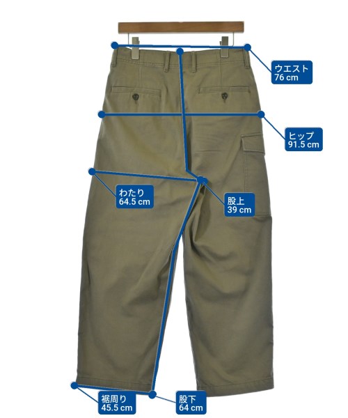 DRESSTERIOR（ドレステリア）カーゴパンツ カーキ サイズ:40(M位) レディース/2200618430017