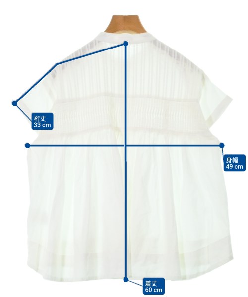 DRESSTERIOR（ドレステリア）ブラウス 白 サイズ:34(XS位) レディース/2200618430031