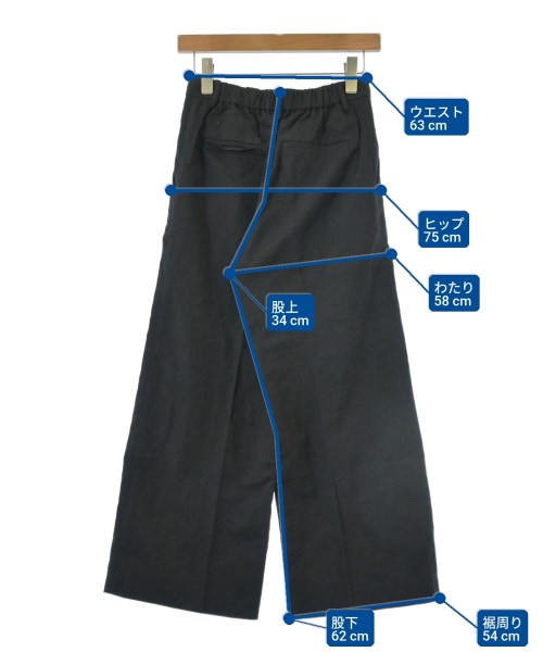 DRESSTERIOR（ドレステリア）スラックス 黒 サイズ:36(S位) レディース/2200613051026