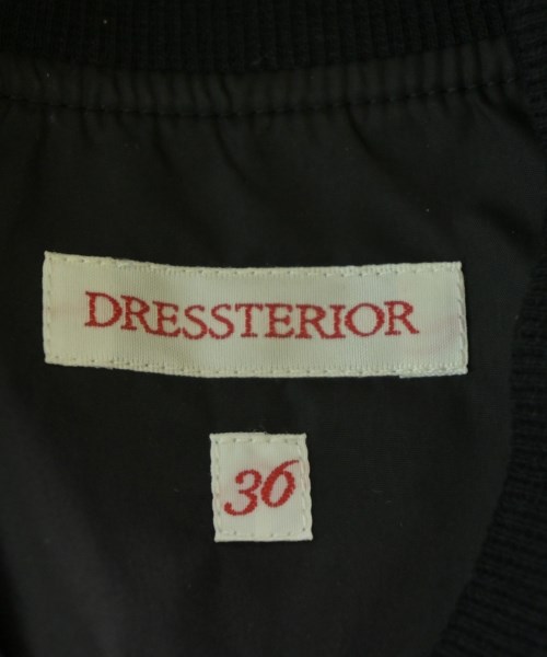 DRESSTERIOR（ドレステリア）ブルゾン 黒 サイズ:36(S位) レディース/2200618718030