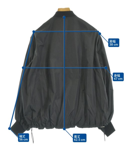 DRESSTERIOR（ドレステリア）ブルゾン 黒 サイズ:36(S位) レディース/2200618718030