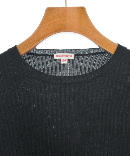 DRESSTERIOR（ドレステリア）ニット・セーター 黒 サイズ:34(XS位) レディース/2200618938032