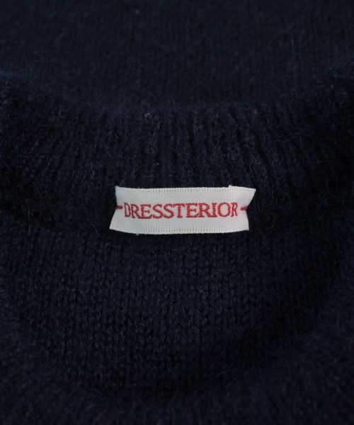 DRESSTERIOR（ドレステリア）ニット・セーター 紺 サイズ:36(S位) レディース/2200614331042