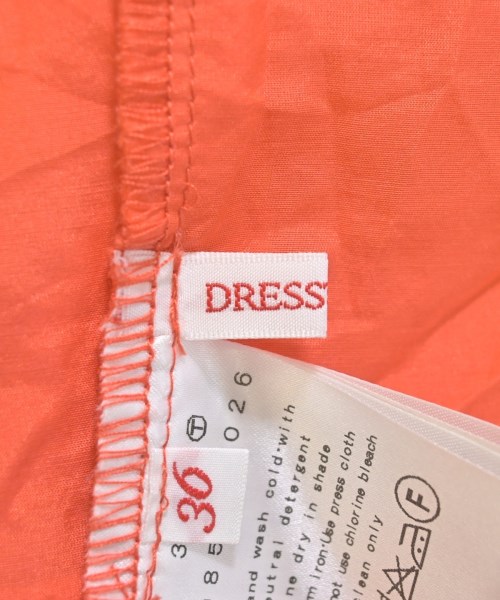 DRESSTERIOR（ドレステリア）ブラウス オレンジ サイズ:36(S位) レディース/2200619292119