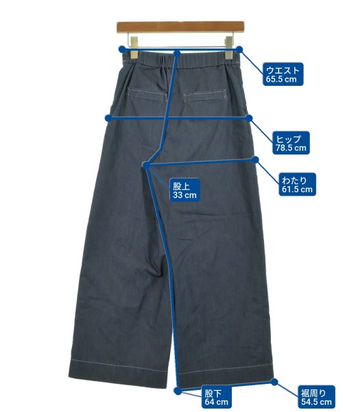 DRESSTERIOR（ドレステリア）デニムパンツ 紺 サイズ:36(S位) レディース/2200616439012