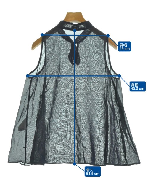 DRESSTERIOR（ドレステリア）ブラウス 紺 サイズ:38(M位) レディース/2200611036087