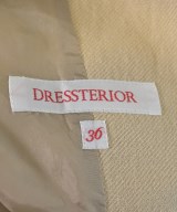 DRESSTERIOR（ドレステリア）ノーカラージャケット ベージュ サイズ:36(S位) レディース/2200604124029