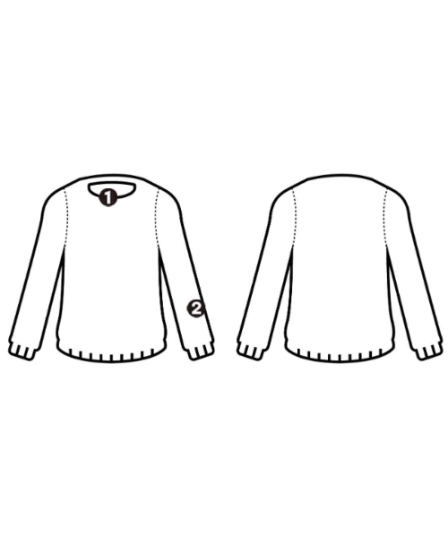 DRESSTERIOR（ドレステリア）ニット・セーター 白 サイズ:34(XS位) レディース/2200674333031