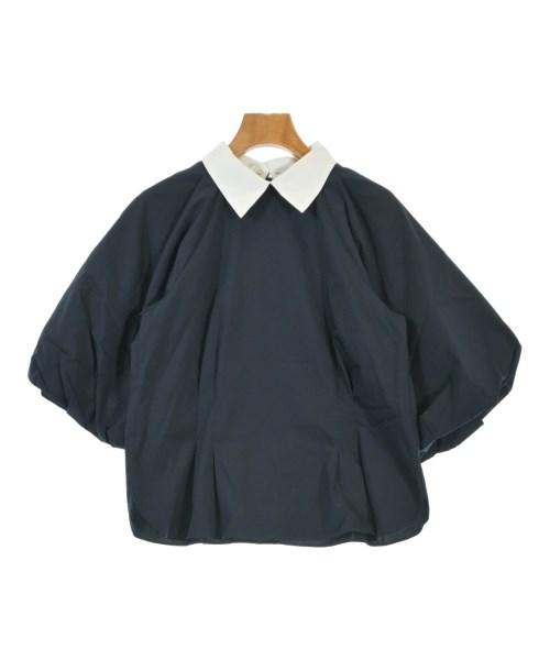 DRESSTERIOR(ドレステリア)ブラウス 紺 サイズ:38(M位)/2200672907104