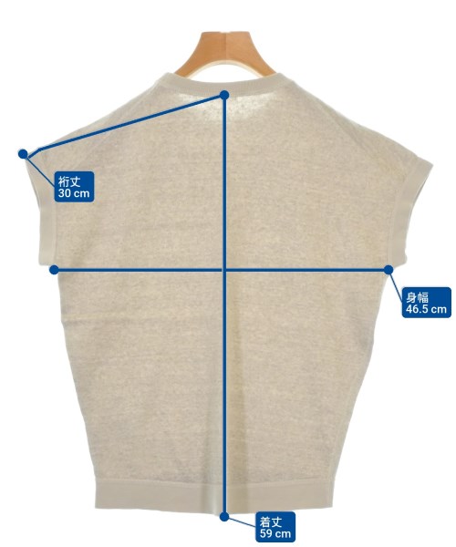 DRESSTERIOR（ドレステリア）ノースリーブ ベージュ サイズ:36(S位) レディース/2200676282047