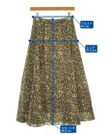 DRESSTERIOR（ドレステリア）ロング・マキシ丈スカート 茶 サイズ:36(S位) レディース/2200675157186