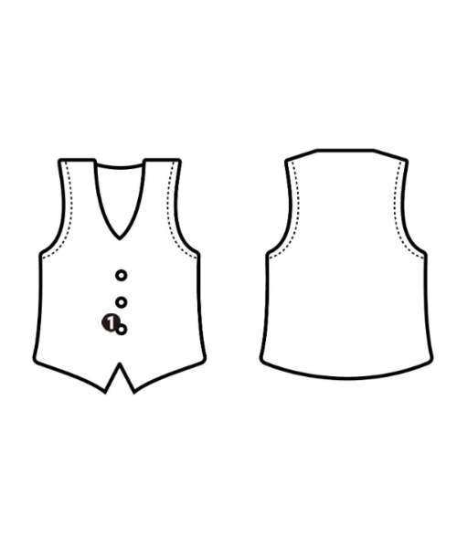 DRESSTERIOR（ドレステリア）ベスト ベージュ サイズ:-(M位) レディース/2200673489159