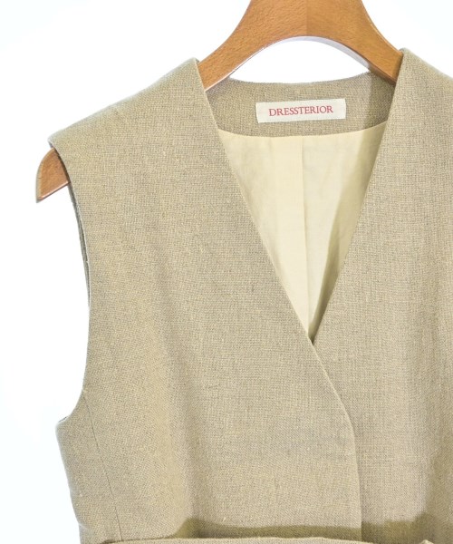 DRESSTERIOR（ドレステリア）ベスト ベージュ サイズ:-(M位) レディース/2200673489159