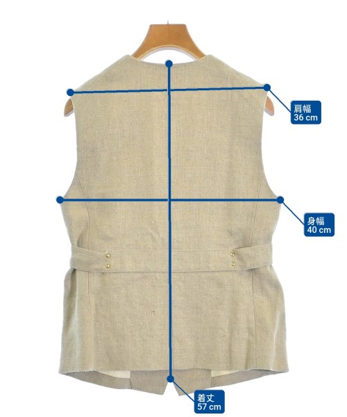 DRESSTERIOR（ドレステリア）ベスト ベージュ サイズ:-(M位) レディース/2200673489159