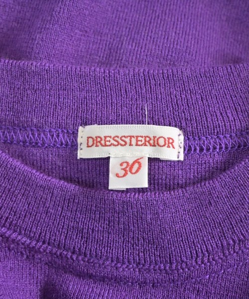 DRESSTERIOR（ドレステリア）ニット・セーター 紫 サイズ:36(S位) レディース/2200672680052