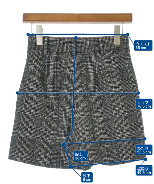 DRESSTERIOR（ドレステリア）ショートパンツ 黒 サイズ:34(XS位) レディース/2200674756069