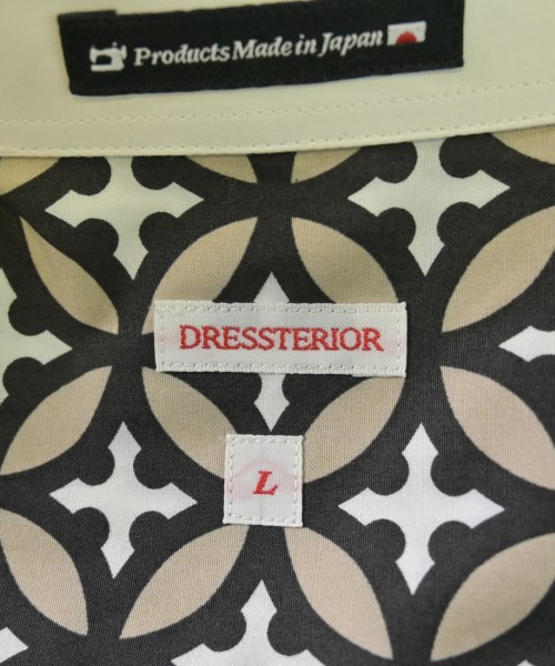 DRESSTERIOR（ドレステリア）カジュアルシャツ ベージュ サイズ:L メンズ/2200679330349