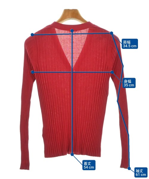 DRESSTERIOR（ドレステリア）カーディガン 赤 サイズ:38(M位) レディース/2200675629041