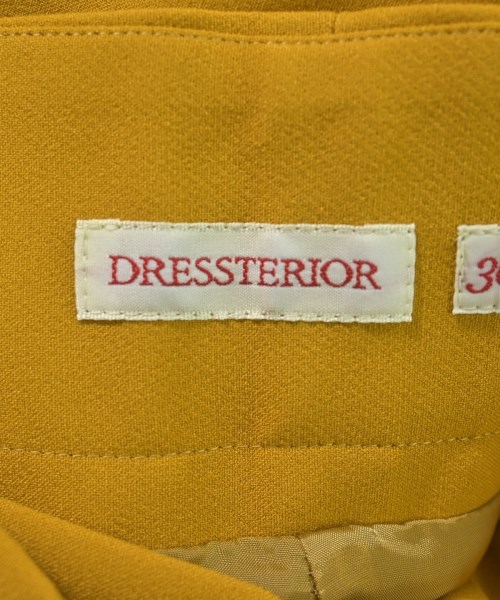DRESSTERIOR（ドレステリア）スラックス 黄 サイズ:36(S位) レディース/2200690604023