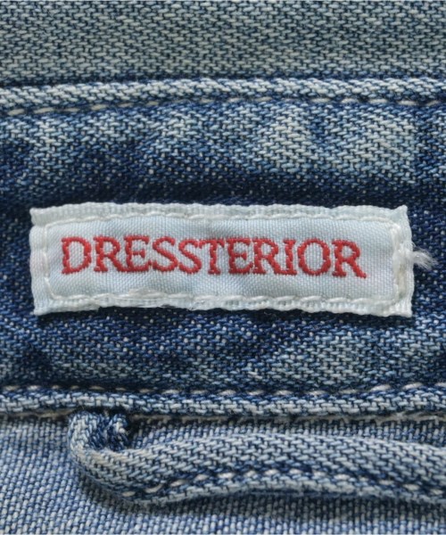 DRESSTERIOR（ドレステリア）カジュアルシャツ 青 サイズ:38(M位) レディース/2200691305028