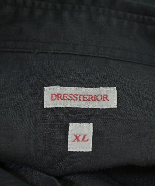 DRESSTERIOR（ドレステリア）カジュアルシャツ 黒 サイズ:XL メンズ/2200689360114