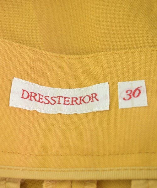 DRESSTERIOR（ドレステリア）スラックス 黄 サイズ:36(S位) レディース/2200694486076
