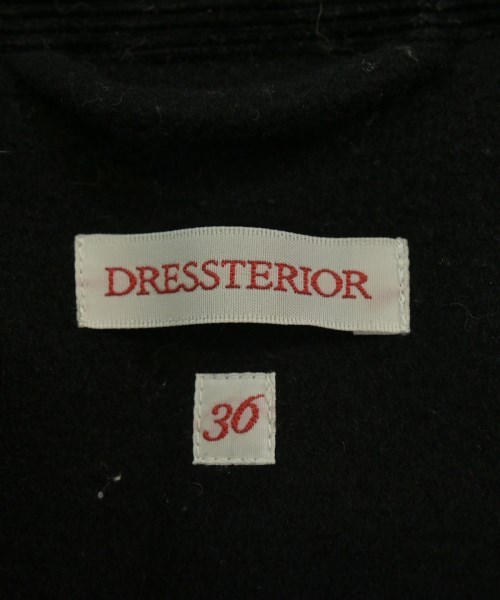 DRESSTERIOR（ドレステリア）コート 黒 サイズ:36(S位) レディース/2200699060011