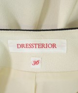 DRESSTERIOR（ドレステリア）ノーカラージャケット 白 サイズ:36(S位) レディース/2200696671029