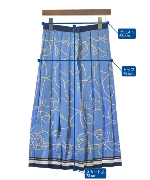 DRESSTERIOR（ドレステリア）ロング・マキシ丈スカート 青 サイズ:38(M位) レディース/2200647342060