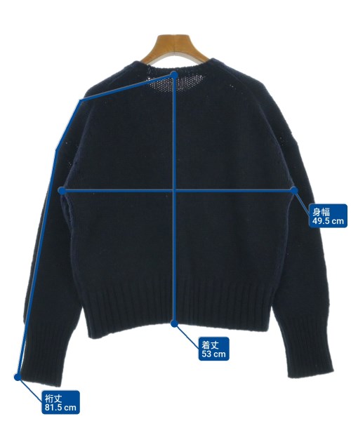 DRESSTERIOR（ドレステリア）ニット・セーター 紺 サイズ:38(M位) レディース/2200650427013