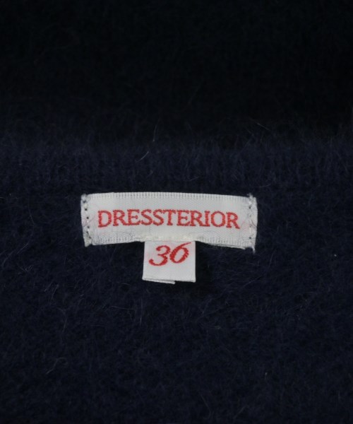 DRESSTERIOR（ドレステリア）ニット・セーター 紺 サイズ:36(S位) レディース/2200656254040