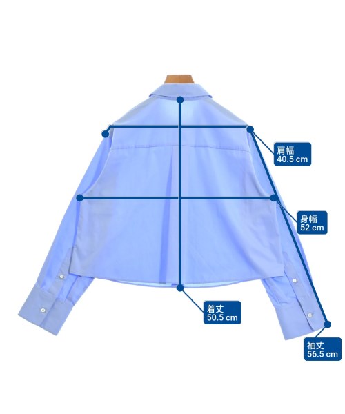 DRESSTERIOR（ドレステリア）カジュアルシャツ 青 サイズ:36(S位) レディース/2200652771039