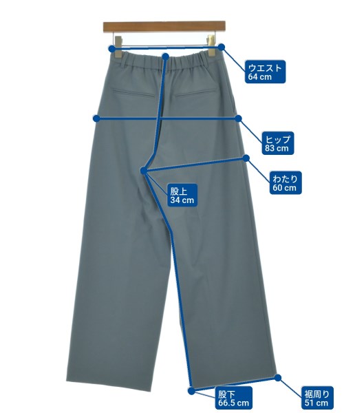 DRESSTERIOR（ドレステリア）スラックス 青 サイズ:36(S位) レディース/2200658553189