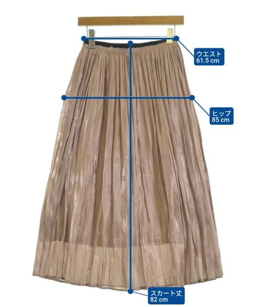 DRESSTERIOR（ドレステリア）ロング・マキシ丈スカート ベージュ サイズ:38(M位) レディース/2200651408035