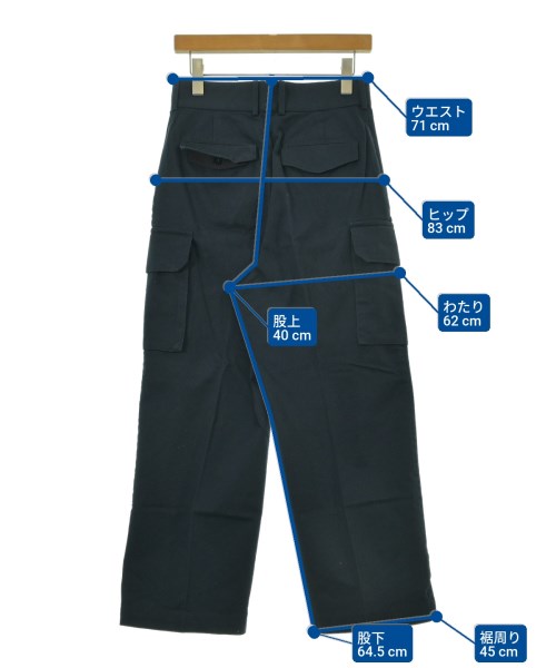 DRESSTERIOR（ドレステリア）カーゴパンツ 紺 サイズ:38(M位) レディース/2200654268070