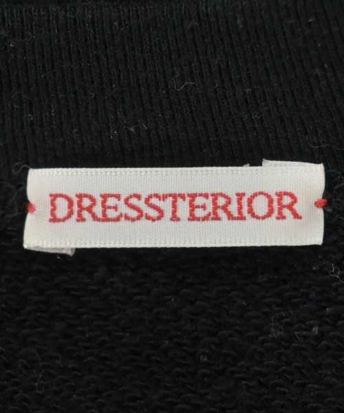 DRESSTERIOR（ドレステリア）スウェット 黒 サイズ:38(M位) レディース/2200659930026