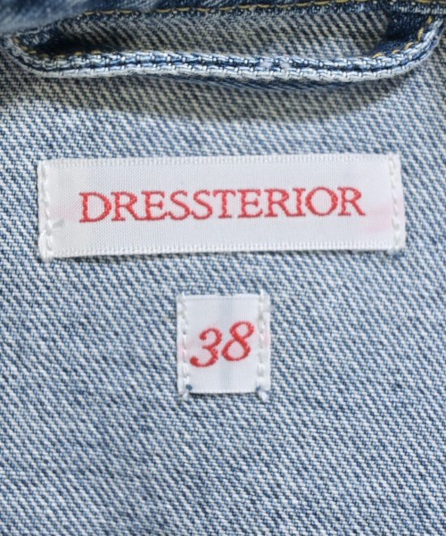 DRESSTERIOR（ドレステリア）デニムジャケット 青 サイズ:38(M位) レディース/2200662136019