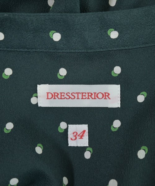 DRESSTERIOR（ドレステリア）ワンピース 緑 サイズ:34(XS位) レディース/2200711253025