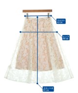 DRESSTERIOR（ドレステリア）ロング・マキシ丈スカート 白 サイズ:34(XS位) レディース/2200711253032