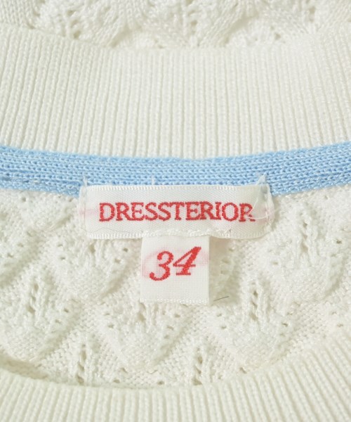 DRESSTERIOR（ドレステリア）ニット・セーター 白 サイズ:34(XS位) レディース/2200711253063