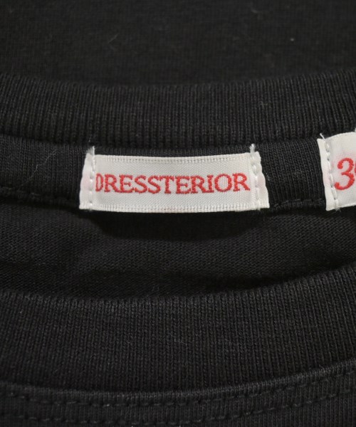 DRESSTERIOR（ドレステリア）Tシャツ・カットソー 黒 サイズ:36(S位) レディース/2200713800012